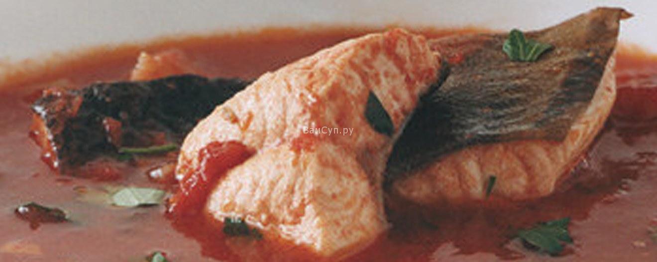 Рецепт супа со скумбрией в томатном соусе