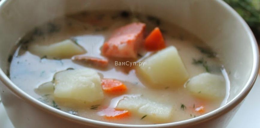 Классический рецепт рыбного супа из хека